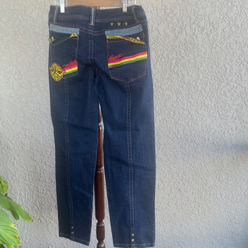 Miskeen Classic Dark Blue Straight Leg Jeans